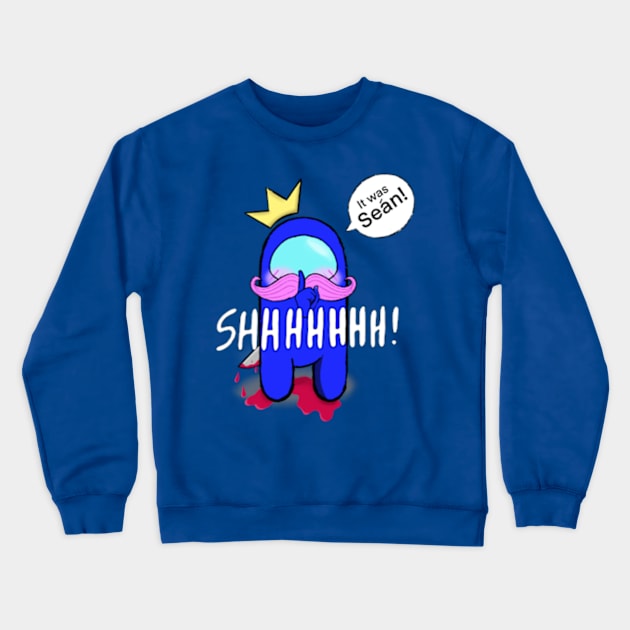 Shhhh it was Jacksepticeye! Crewneck Sweatshirt by Pastelpandabum